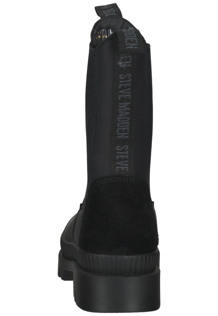 Steve Madden Stiefelette Lederimitat/Textil Schwarz