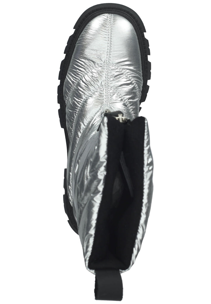 Steve Madden Stiefelette Textil Silber