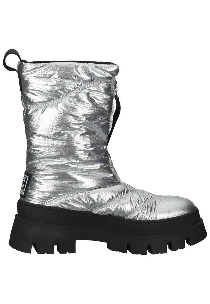 Steve Madden Stiefelette Textil Silber