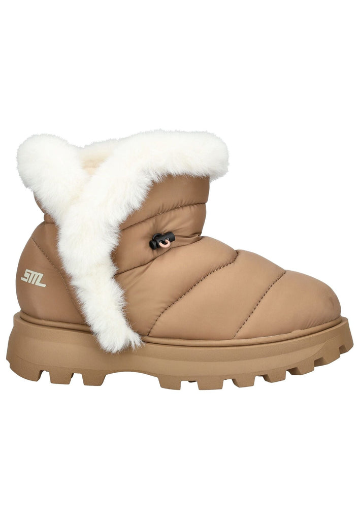Steve Madden Stiefelette Textil Tan Warmfutter