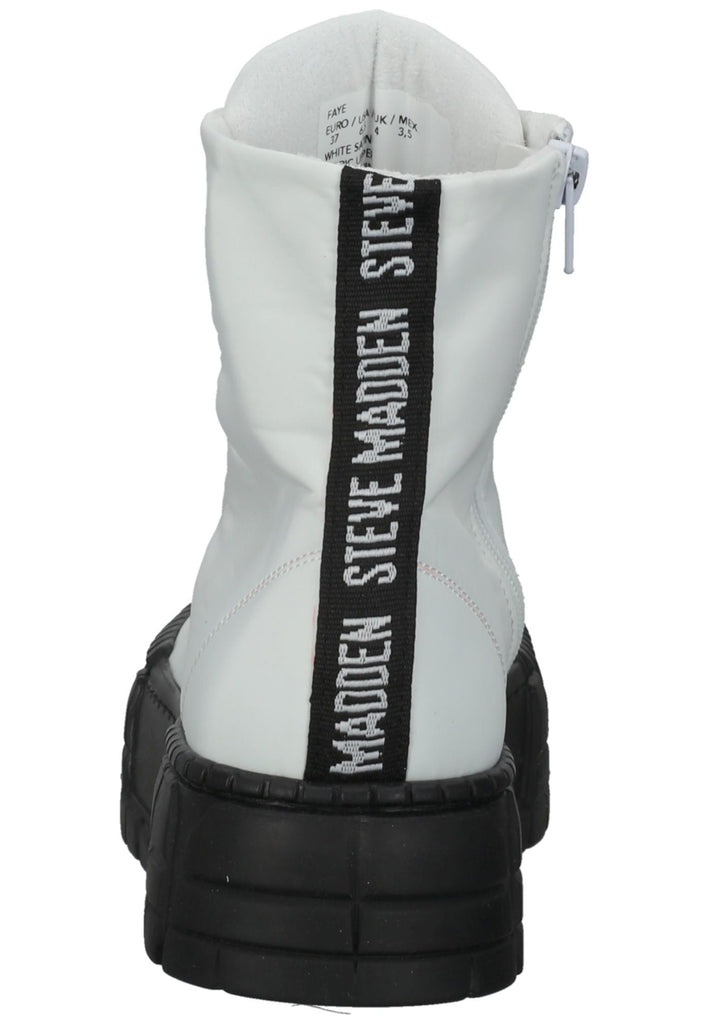 Steve Madden Stiefelette Textil Weiß