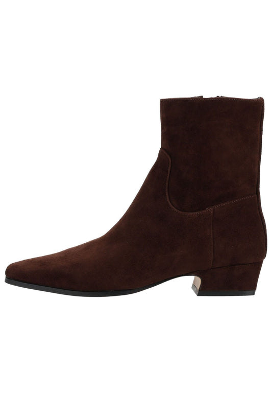 Steve Madden Stiefelette Veloursleder Chocolate