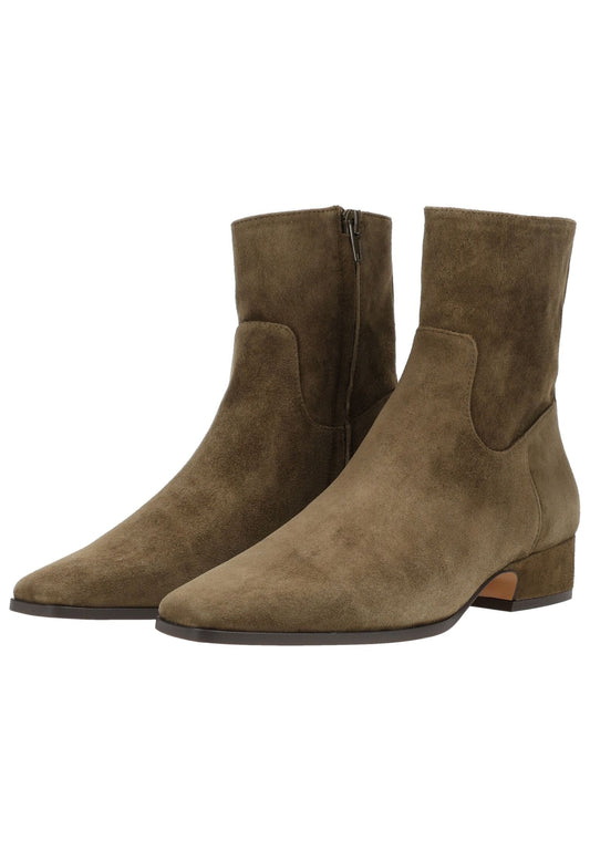 Steve Madden Stiefelette Veloursleder Oliv