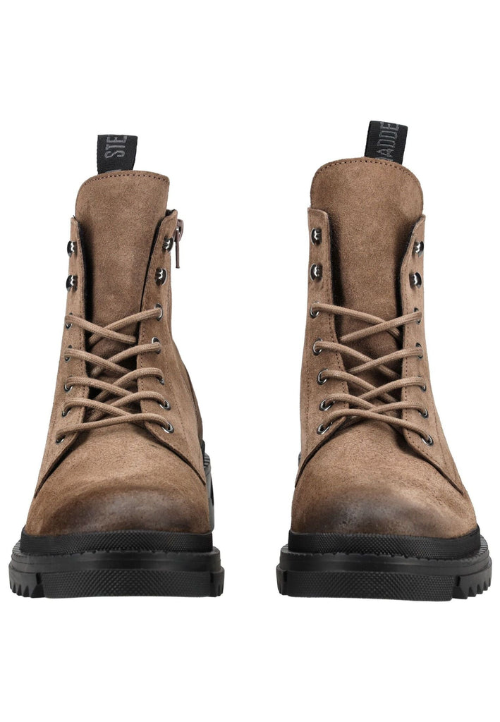 Steve Madden Stiefelette Veloursleder Taupe