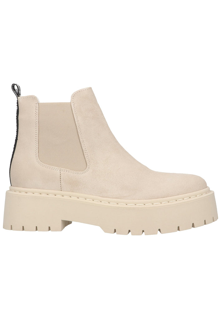 Steve Madden Stiefelette Veloursleder/Textil Beige