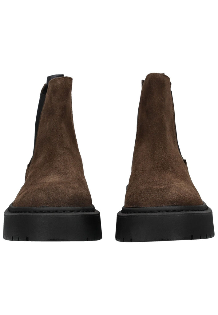 Steve Madden Stiefelette Veloursleder/Textil Dunkelbraun