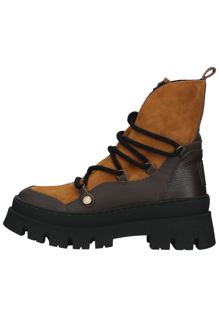 Stiefeletten Steve Madden Stiefelette Leder Braun Warmfutter