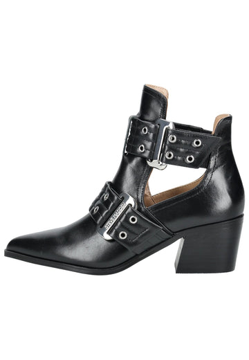 Stiefeletten Steve Madden Stiefelette Leder Schwarz