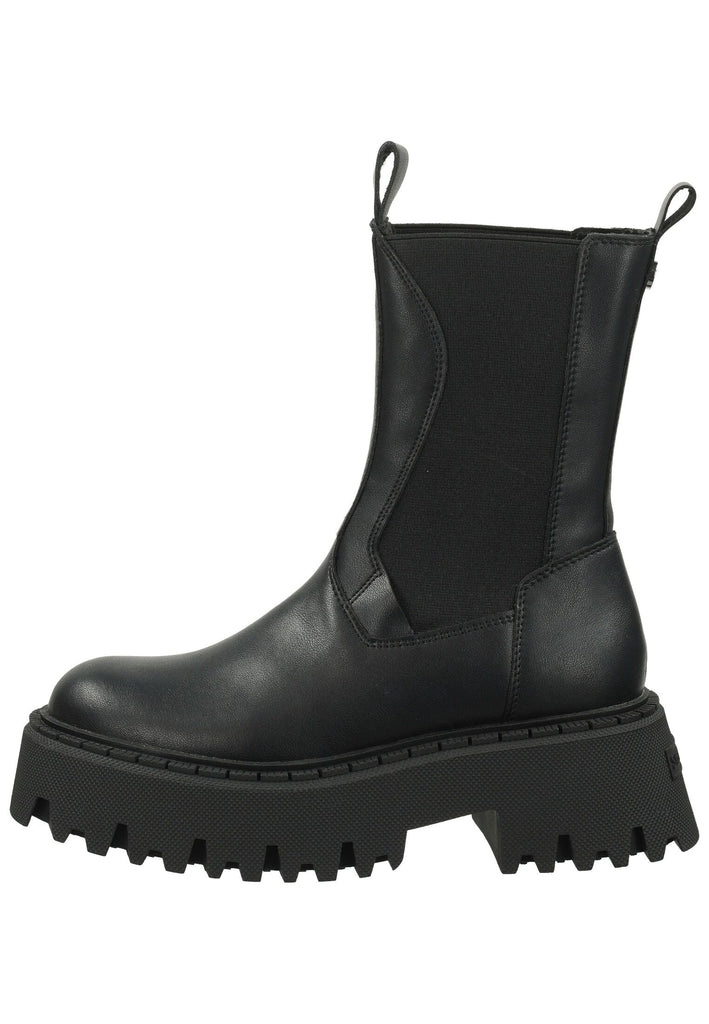 Stiefeletten Steve Madden Stiefelette Leder Schwarz