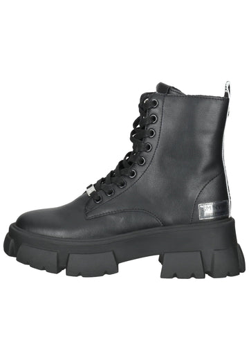 Stiefeletten Steve Madden Stiefelette Leder Schwarz