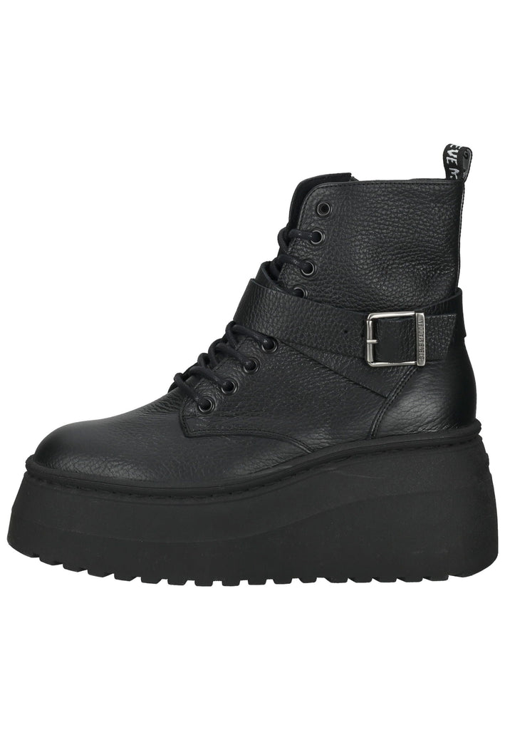 Stiefeletten Steve Madden Stiefelette Leder Schwarz