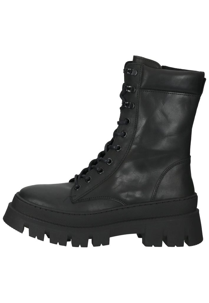 Stiefeletten Steve Madden Stiefelette Leder Schwarz