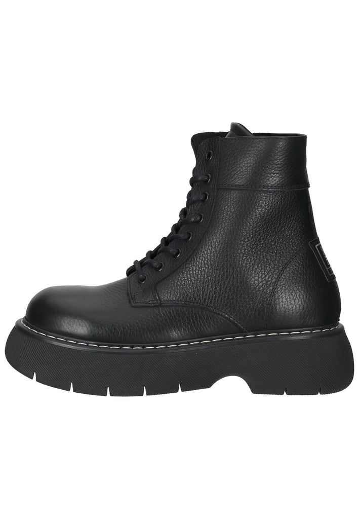 Stiefeletten Steve Madden Stiefelette Leder Schwarz