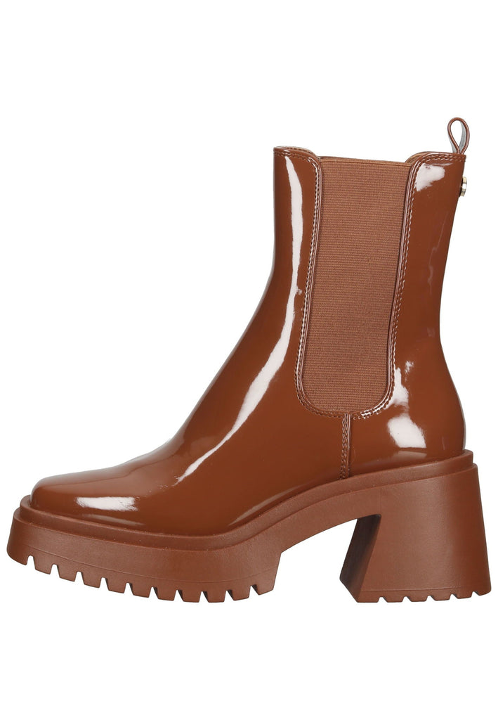 Stiefeletten Steve Madden Stiefelette Lederimitat Cognac