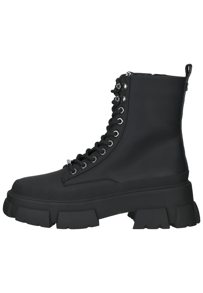 Stiefeletten Steve Madden Stiefelette Lederimitat Schwarz