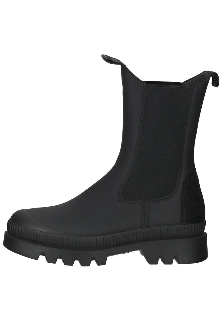 Stiefeletten Steve Madden Stiefelette Lederimitat/Textil Schwarz