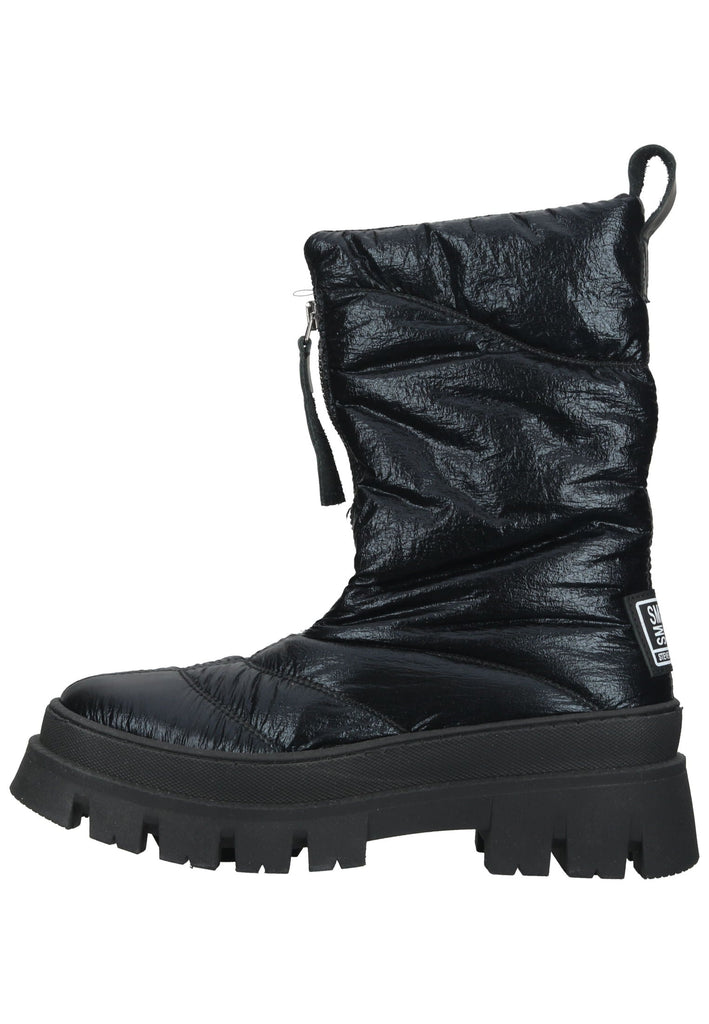 Stiefeletten Steve Madden Stiefelette Textil Schwarz