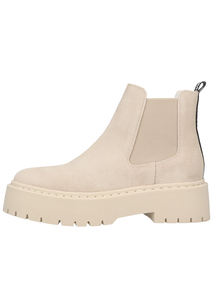 Stiefeletten Steve Madden Stiefelette Veloursleder/Textil Beige