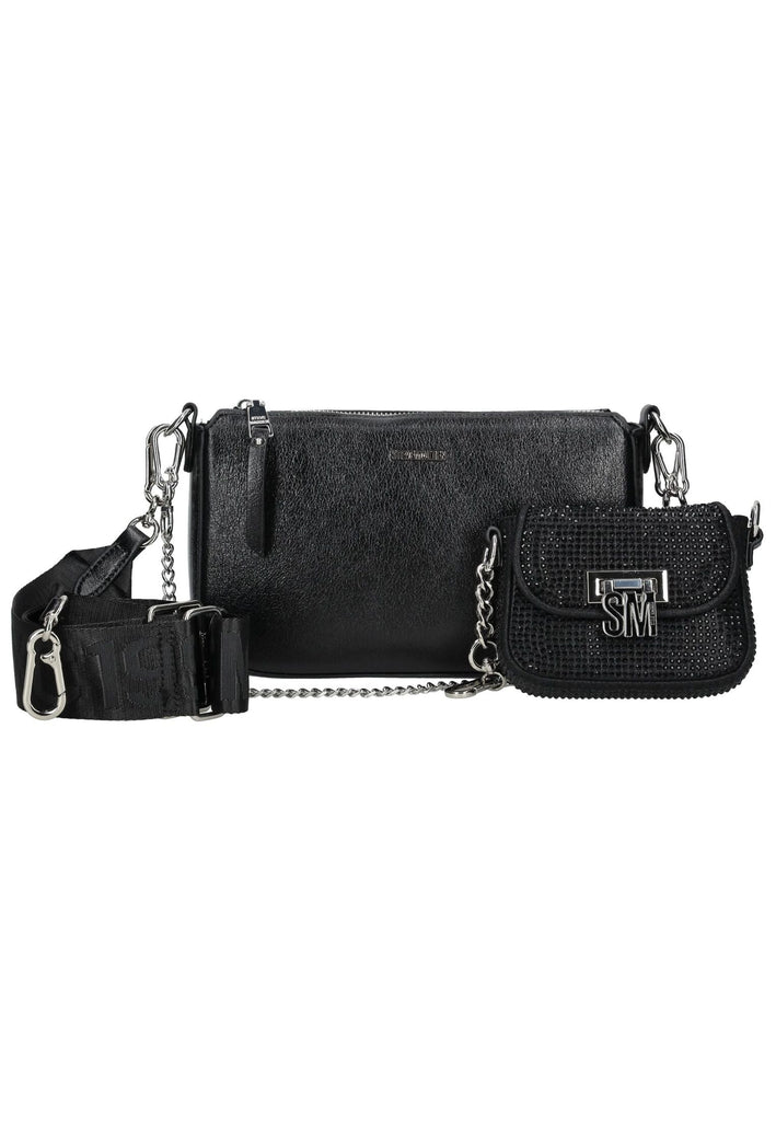 Steve Madden Taschen Lederimitat Schwarz/Silber