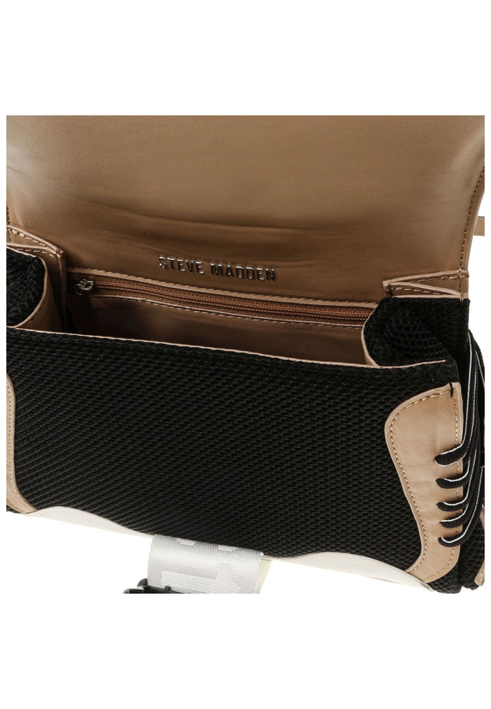 Steve Madden Taschen Lederimitat/Textil Schwarz/Beige