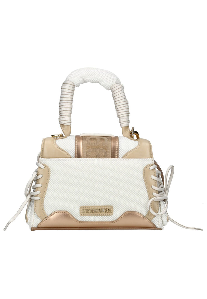 Steve Madden Taschen Lederimitat/Textil Weiß/Gold