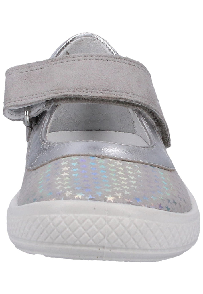 Superfit Ballerinas Leder Hellgrau