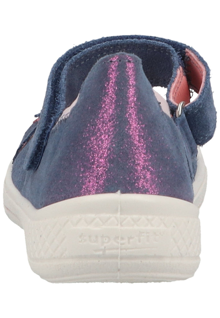 Superfit Ballerinas Veloursleder Blau