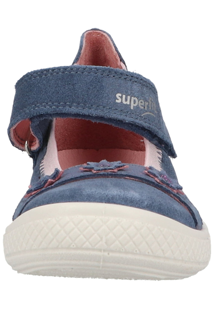 Superfit Ballerinas Veloursleder Blau