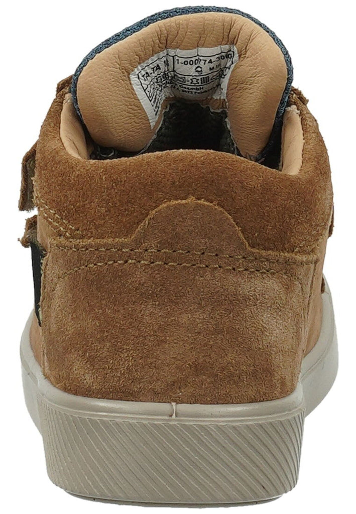 Superfit Halbschuhe Leder/Textil Braun/Blau