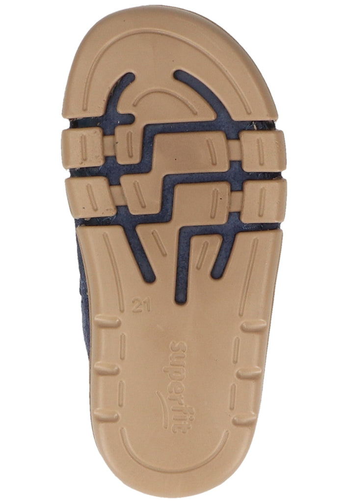 Superfit Halbschuhe Nappaleder Blau