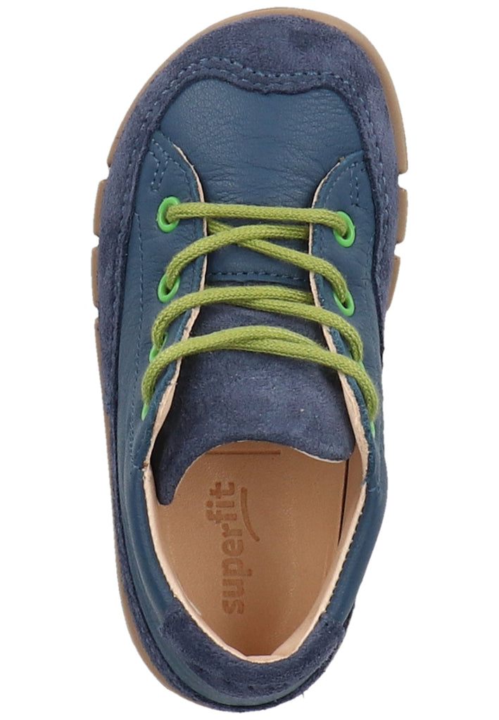 Superfit Halbschuhe Nappaleder Blau