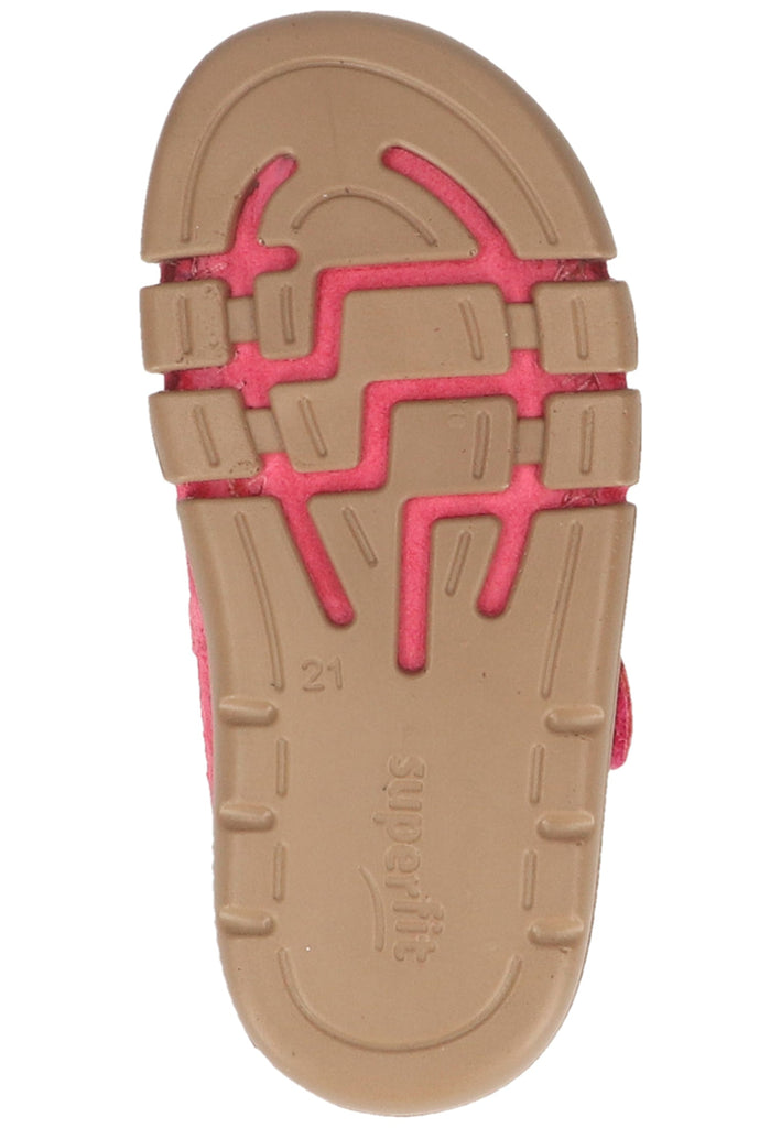 Superfit Halbschuhe Nappaleder Coral