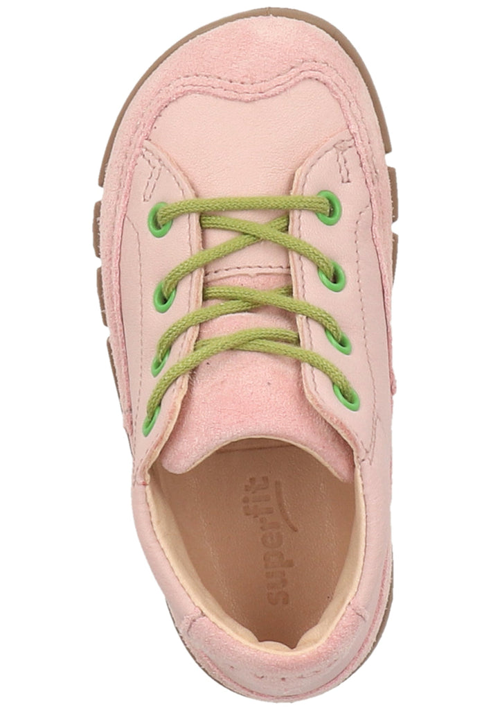 Superfit Halbschuhe Nappaleder Old Rose
