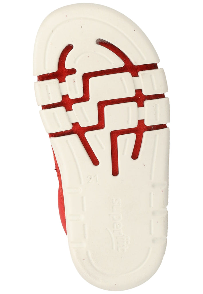 Superfit Halbschuhe Nappaleder Rot