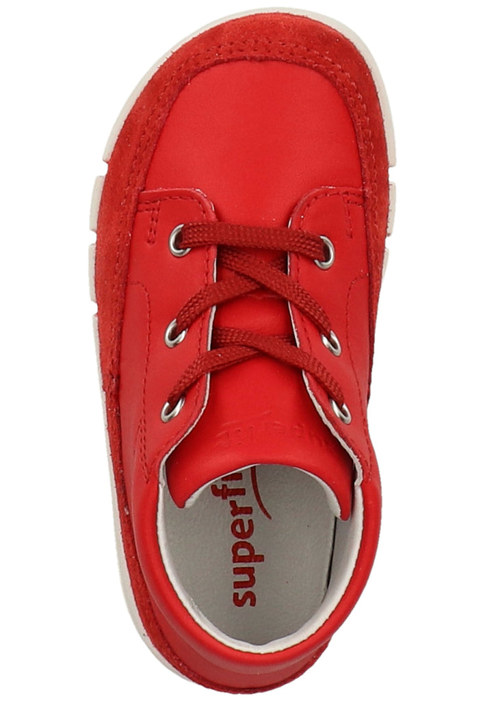 Superfit Halbschuhe Nappaleder Rot