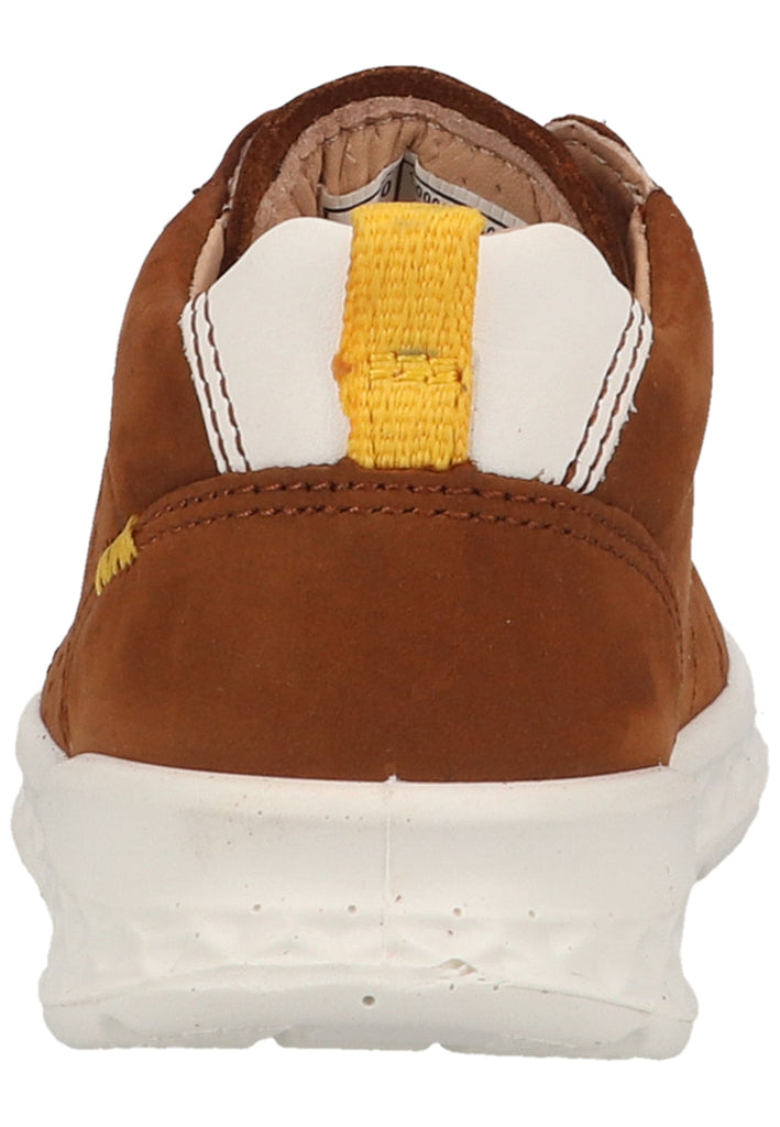 Superfit Halbschuhe Nubukleder Braun/Gelb