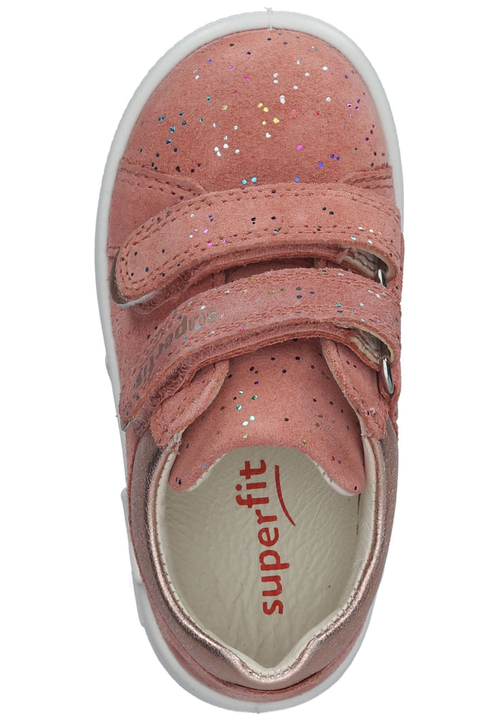 Halbschuhe Superfit Halbschuhe Leder Orange