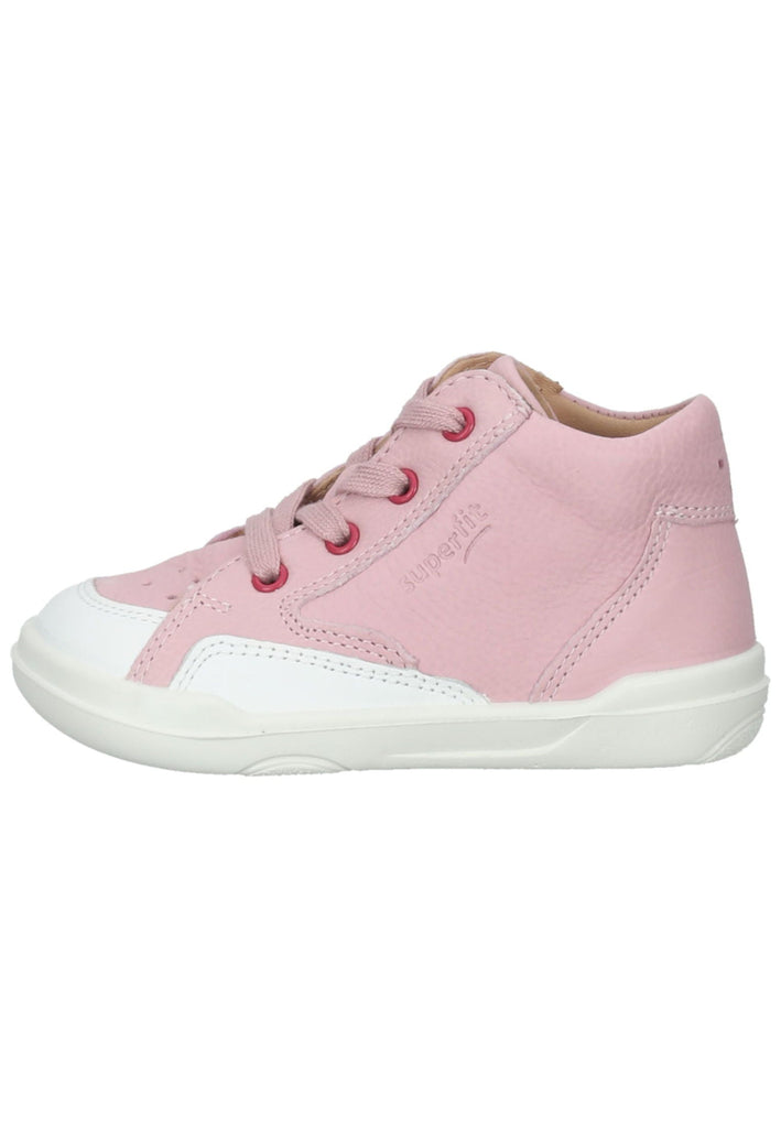 Halbschuhe Superfit Halbschuhe Nappaleder Rosa/Weiß