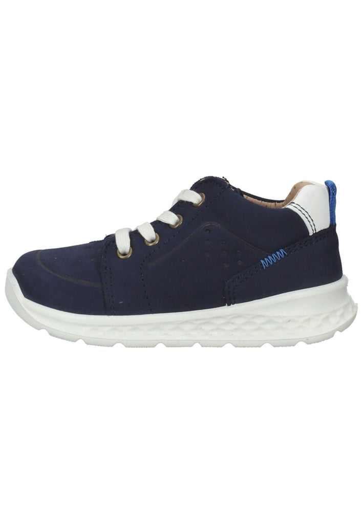 Halbschuhe Superfit Halbschuhe Nubukleder Blau/Weiß