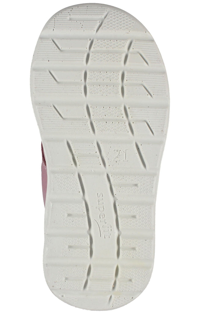 Halbschuhe Superfit Halbschuhe Nubukleder Rosa