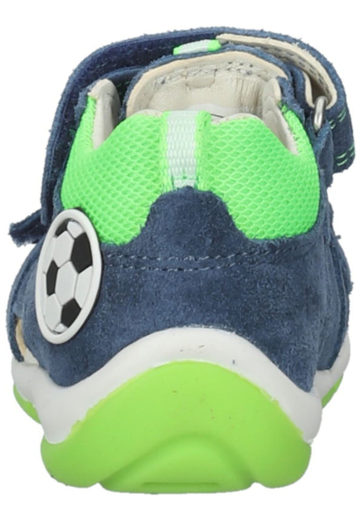 Halbschuhe Superfit Halbschuhe Veloursleder/Textil Blau/Grün