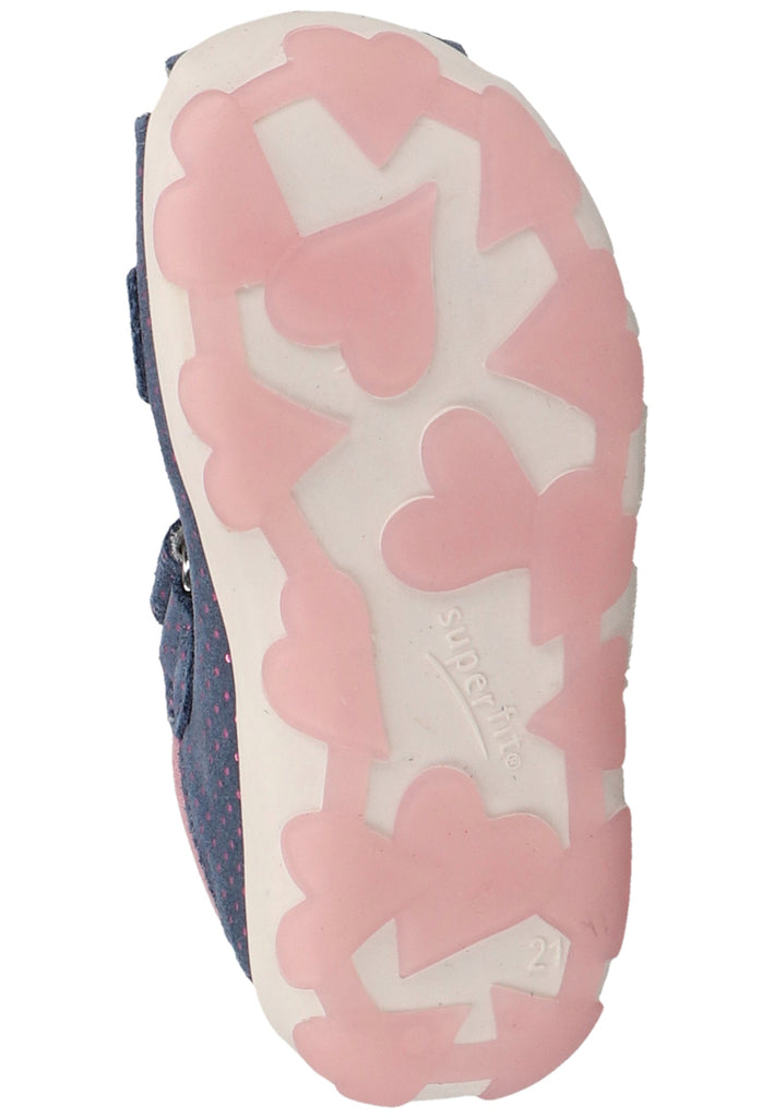 Superfit Halbschuhe Veloursleder Blau