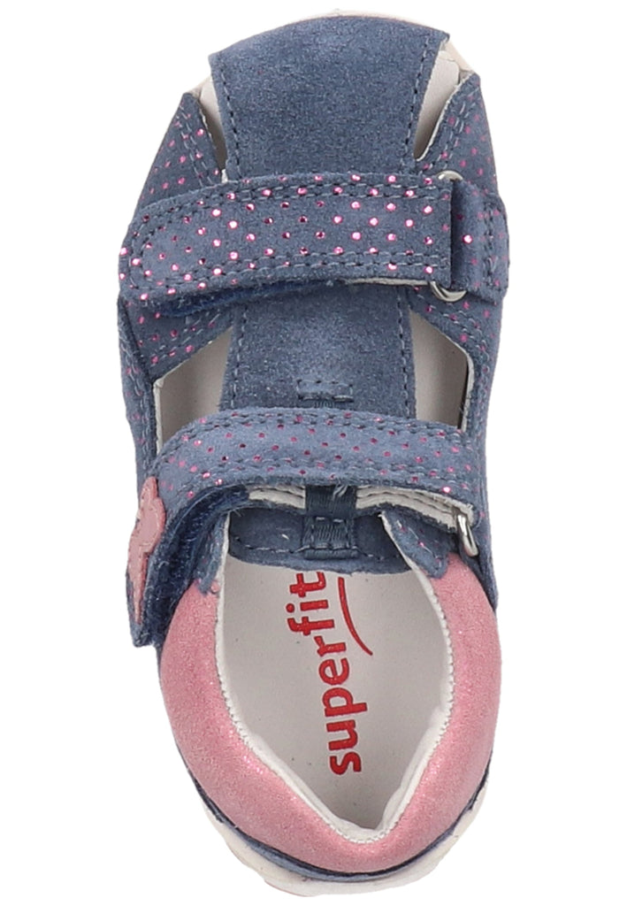 Superfit Halbschuhe Veloursleder Blau