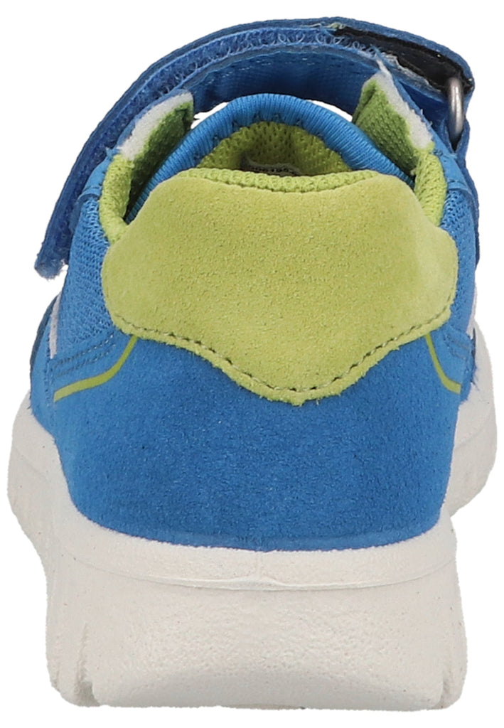 Superfit Halbschuhe Veloursleder Grün/Blau