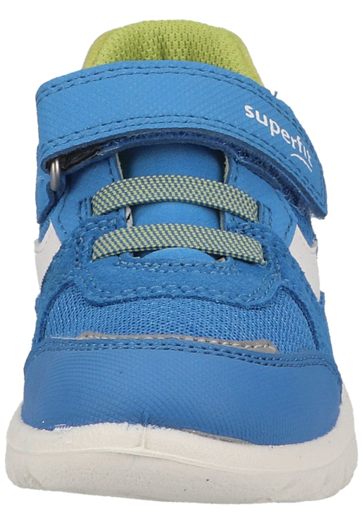 Superfit Halbschuhe Veloursleder Grün/Blau