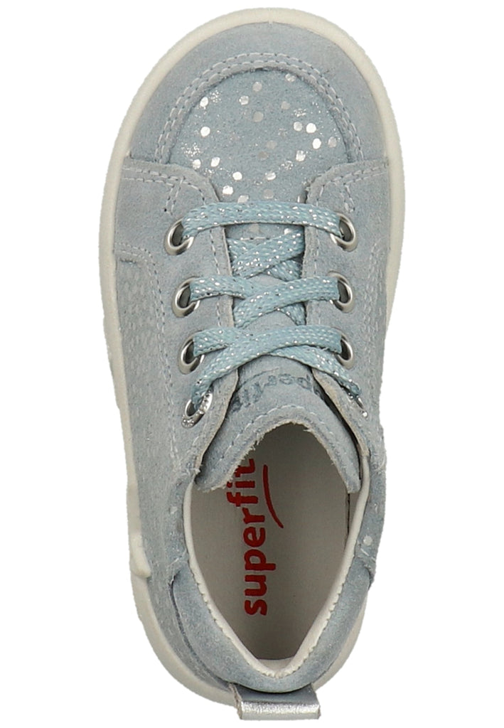 Superfit Halbschuhe Veloursleder Hellblau