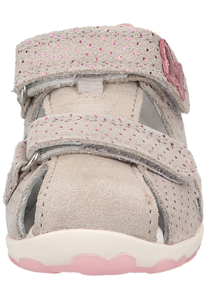 Superfit Halbschuhe Veloursleder Hellgrau