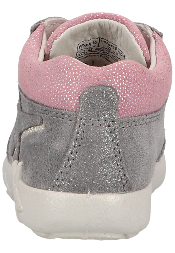 Superfit Halbschuhe Veloursleder Hellgrau