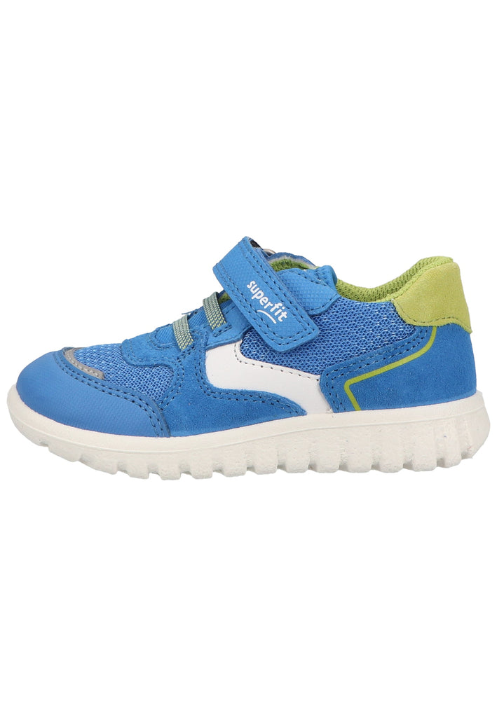 Superfit Halbschuhe Veloursleder/Mesh Blau/Grau