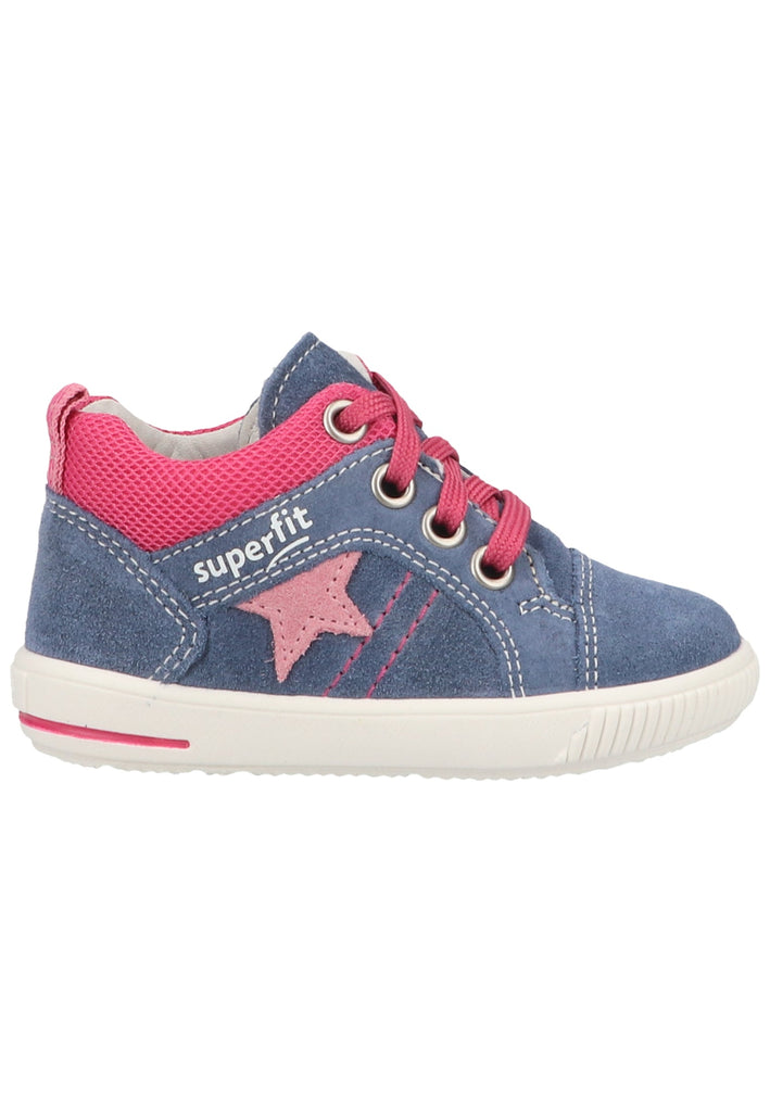 Superfit Halbschuhe Veloursleder/Textil Blau